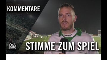 Die Stimme zum Spiel | Hammer SpVg. – Rot-Weiß Oberhausen (Kreisfreundschaftsspiel)