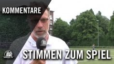 Die Stimme zum Spiel (HEBC – TSV Sasel, U17 B-Junioren, Oberliga)
