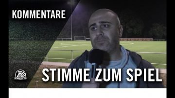Die Stimme zum Spiel | Hedefspor Hattingen – SV Höntrop (2.Runde, Kreispokal Bochum)
