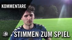 Die Stimme zum Spiel (Hertha 03 Zehlendorf – Tennis Borussia Berlin, NOFV-Oberliga Nord)