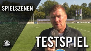 Die Stimme zum Spiel | Hertha BSC II – Hamburger SV II (Testspiel)