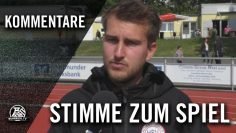 Die Stimme zum Spiel | Hombrucher SV U17 – Borussia Dortmund U16