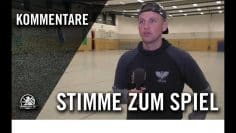 Die Stimme zum Spiel I 1894 Berlin – TSV Weilimdorf (Viertelfinale, Deutsche Futsal-Meisterschaft)