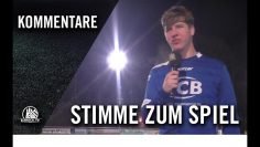 Die Stimme zum Spiel I SV Curslack-Neuengamme – Hamburger SV III (23. Spieltag, Oberliga Hamburg)