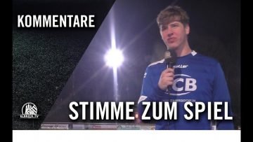 Die Stimme zum Spiel I SV Curslack-Neuengamme – Hamburger SV III (23. Spieltag, Oberliga Hamburg)
