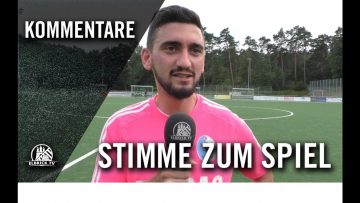 Die Stimme zum Spiel | Inter 2000 – TSV Neuland (5. Spieltag, Bezirksliga Süd)