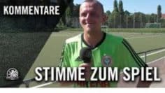 Die Stimme zum Spiel l FC Amed – FC Arminia Tegel (26. Spieltag, Kreisliga A, Staffel 4)
