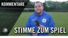 Die Stimme zum Spiel l SV Tasmania Berlin – SFC Stern 1900 (22. Spieltag, Berlin-Liga)