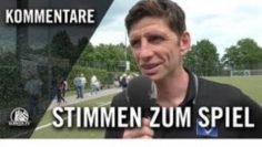 Die Stimme zum Spiel | Niendorfer TSV U17 – Hamburger SV U16 (23. Spieltag, B-Junioren Regionalliga)
