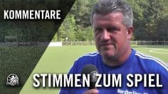 Die Stimme zum Spiel (Nordberliner SC – BSV Hürtürkel, 1. Hauptrunde, Berliner Pokal der 1. Herren)