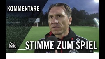 Die Stimme zum Spiel | RW Westönnen – SV Hohenlimburg 1910 (Westfalenpokal, 1. Runde)