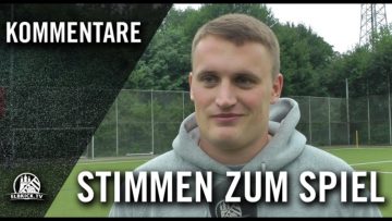 Die Stimme zum Spiel (SC Condor II – HSV Barmbek-Uhlenhorst III, Testspiel)