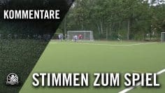 Die Stimme zum Spiel (SC Gatow – SP. Vg. Blau-Weiss 90 Berlin, 2. Runde, Berliner Pokal 16/17)