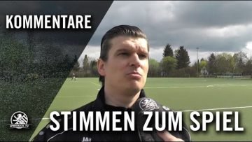 Die Stimme zum Spiel (SC Schwarz-Weiss Spandau – FC Spandau 06, Landesliga, Staffel 2)
