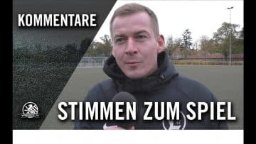 Die Stimme zum Spiel | SC Staaken – SV Lichtenberg 47 (11. Spieltag, NOFV-Oberliga Nord)