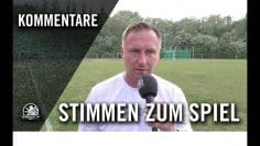 Die Stimme zum Spiel | SC Staaken U19 – Tennis Borussia Berlin U19 (Finale, Pokal)