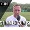 Die Stimme zum Spiel | SC Staaken U19 – Tennis Borussia Berlin U19 (Finale, Pokal)