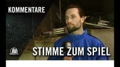 Die Stimme zum Spiel | SC Victoria Hamburg – TuS Dassendorf (25. Spieltag, Oberliga Hamburg)