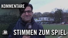 Die Stimme zum Spiel (SC Victoria Hamburg – Hamburger SV, U19 A-Junioren, Viertelfinale, Pokal)