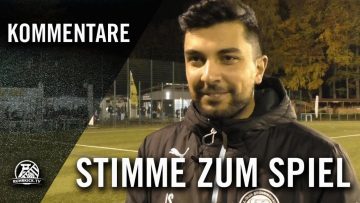 Die Stimme zum Spiel | SC Westfalia Herne – FC Brünninghausen (14. Spieltag, Oberliga Westfalen)