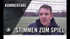 Die Stimme zum Spiel | SF Charlottenburg-Wilmersdorf – Türkiyemspor (Testspiel)