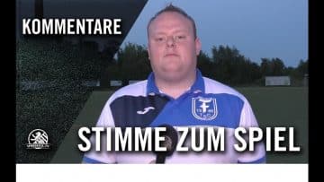Die Stimme zum Spiel | SF Johannisthal – Friedenauer TSC (Testspiel)
