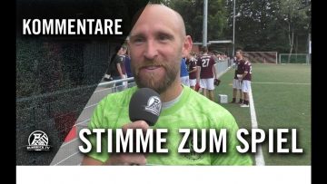 Die Stimme zum Spiel | SF Sölderholz – ASC 09 Dortmund II (1. Spieltag, Kreisliga A1 Dortmund)