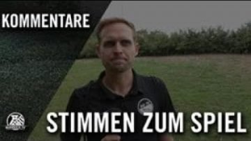 Die Stimme zum Spiel | SG Herne 70 – SV Fortuna Herne (6. Spieltag, Kreisliga A, Herne)