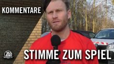 Die Stimme zum Spiel | SG Wattenscheid 09 – TSV Steinbach Haiger (Testspiel) | RUHRKICK.TV