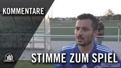 Die Stimme zum Spiel | SpVgg Feldmoching – FC Anadolu Bayern (Testspiel)