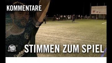 Die Stimme zum Spiel | SV 07 Heddernheim – SG Rot-Weiss Frankfurt (2. Runde, Kreispokal Frankfurt)