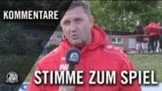 Die Stimme zum Spiel | SV Adler Osterfeld U19 – VfR 08 Oberhausen U19 (12. Spieltag,