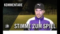 Die Stimme zum Spiel | SV Askania Coepenick – BSV Eintracht Mahlsdorf (1. Runde, Landespokal)