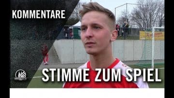 Die Stimme zum Spiel | SV Bergisch Gladbach – FC Wegberg-Beeck (Bitburger-Pokal, Viertelfinale)