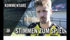 Die Stimme zum Spiel | SV Burgaltendorf – SF Niederwenigern (31. Spieltag, Landesliga, Staffel 2)