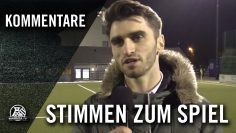 Die Stimme zum Spiel (SV Burgaltendorf – FSV Vohwinkel, Testspiel) | RUHRKICK.TV