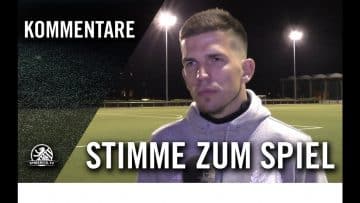 Die Stimme zum Spiel | SV Empor Berlin – Berolina Stralau (7. Spieltag, Berlin-Liga) | SPREEKICK.TV