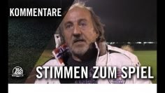 Die Stimme zum Spiel | SV Germania Bochum-West – VfB Günnigfeld (3. Runde, Kreispokal Bochum)