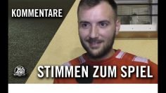 Die Stimme zum Spiel | SV Höntrop – SW Wattenscheid (3. Runde, Kreispokal Bochum)