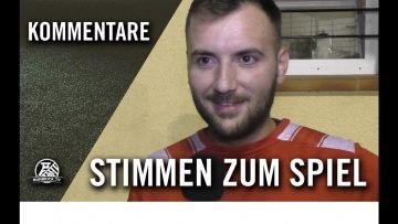 Die Stimme zum Spiel | SV Höntrop – SW Wattenscheid (3. Runde, Kreispokal Bochum)