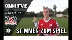 Die Stimme zum Spiel | SV Rugenbergen – FC Teutonia 05 (6. Spieltag, Oberliga Hamburg)