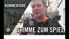 Die Stimme zum Spiel | SV Sodingen – SC Obersprockhövel (23.Spieltag, Landesliga, Staffel 3)