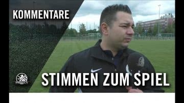 Die Stimme zum Spiel | SV Sparta Lichtenberg – SV Tasmania Berlin (29. Spieltag, Berlin Liga)