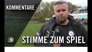 Die Stimme zum Spiel | SV Tasmania – Blau-Weiss 90 Berlin (10. Spieltag, NOFV-Oberliga Nord)