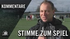 Die Stimme zum Spiel | SV Wacker Burghausen U19 – SpVgg Unterhaching U19