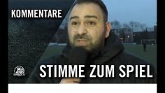 Die Stimme zum Spiel | SV Wanne 11 – SG Welper (17. Spieltag, Bezirksliga, Gruppe 10)