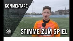 Die Stimme zum Spiel | TSV 1860 München U19 – FV Illertissen U19 (2. Runde, U19 BFV-Verbandspokal)