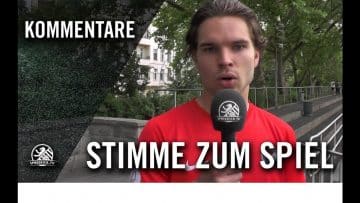 Die Stimme zum Spiel | Türkiyemspor – Berlin Hilalspor (29. Spieltag, Landesliga, Staffel 1)