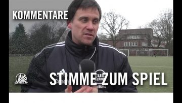 Die Stimme zum Spiel | TuS Berne U19 – SC Condor U19 (13. Spieltag, A-Oberliga)