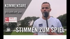 Die Stimme zum Spiel | TuS Dassendorf – SV Rugenbergen (Oberliga) | Pra?sentiert von MY-BED.eu